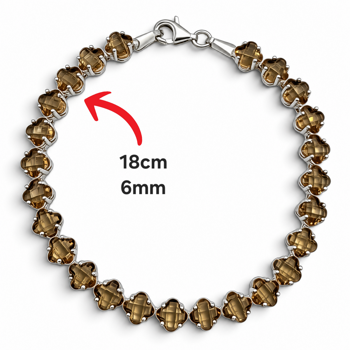 Pulsera Zultanita Plata Ley 925