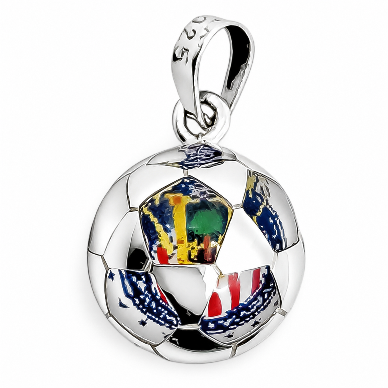 Dije Balon Chivas Plata Ley 925