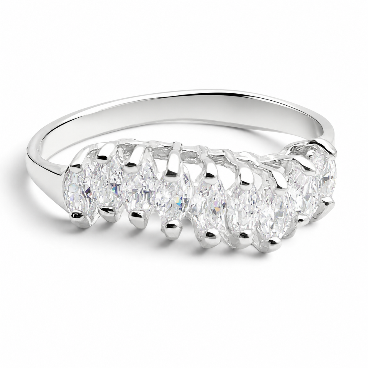 Anillo Semillas Blanco