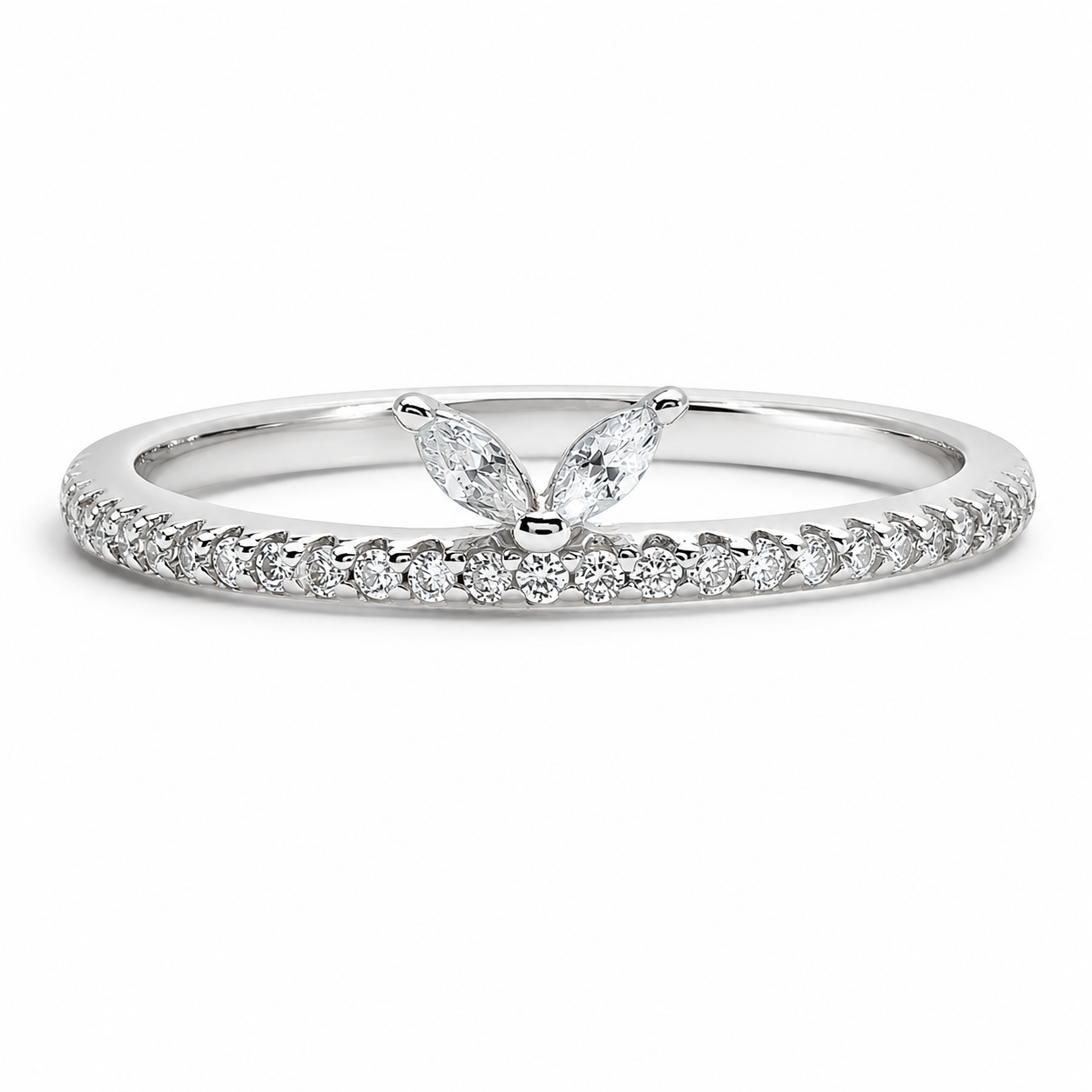 Anillo Zirconia Plata Ley 925