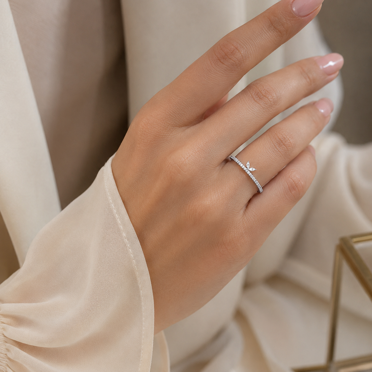 Anillo Zirconia Plata Ley 925