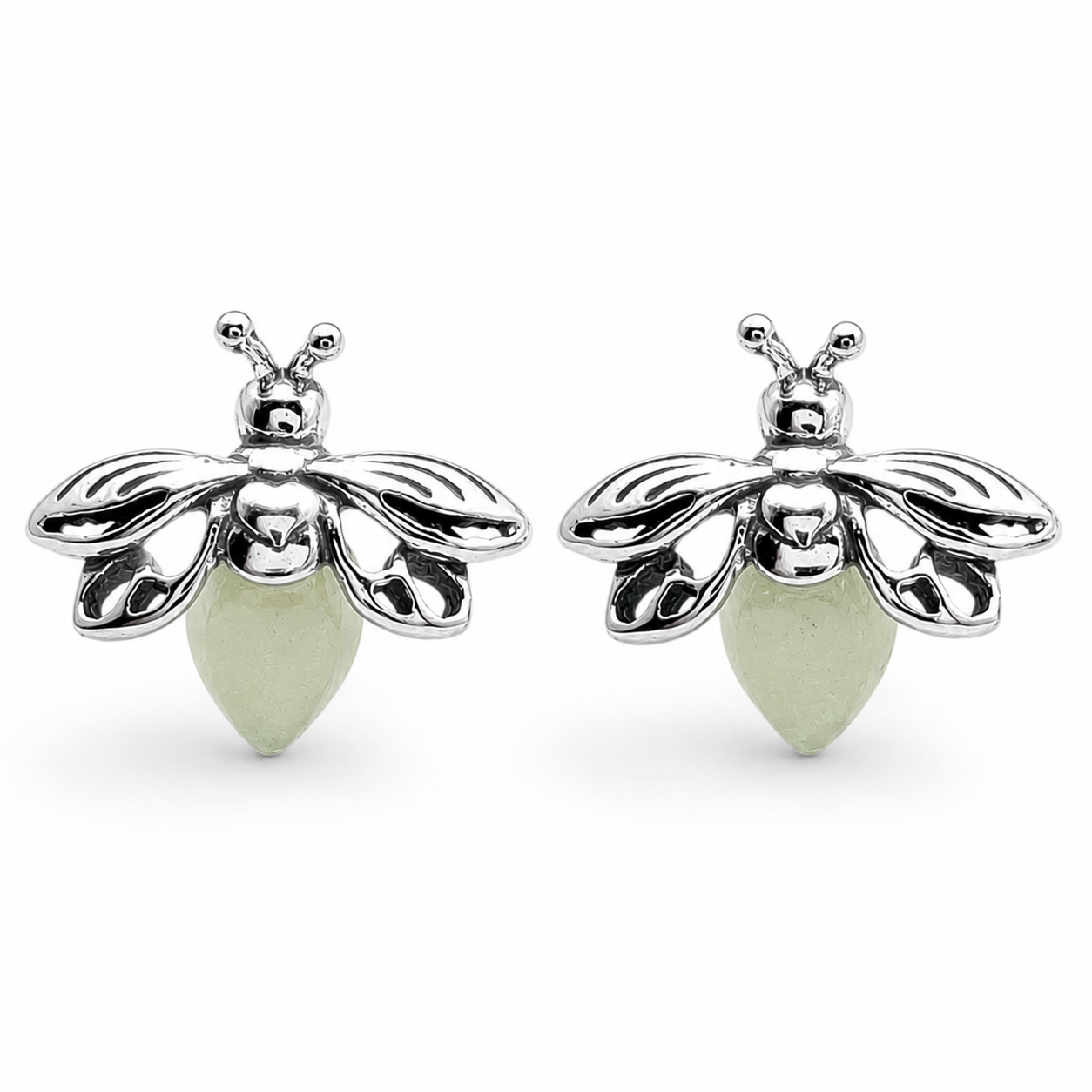 Arete Luciernaga Plata Ley 925