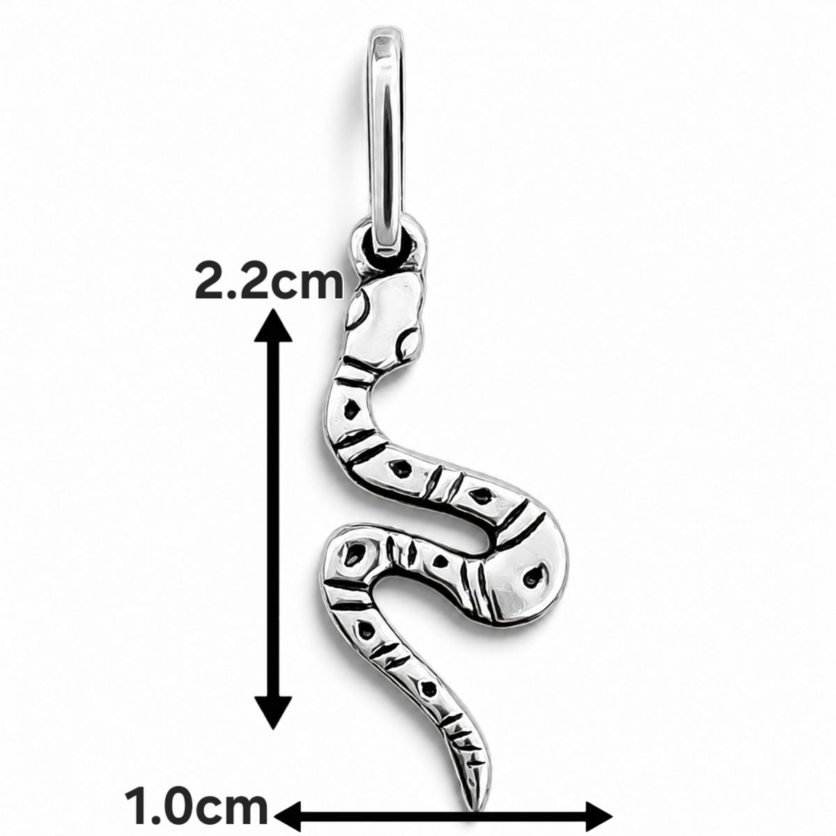 Dije Serpiente Plata Ley 925