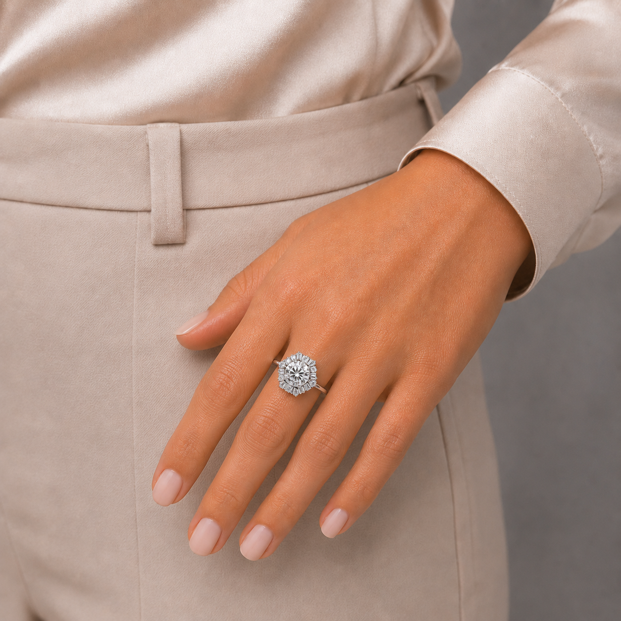 Anillo Zirconia
