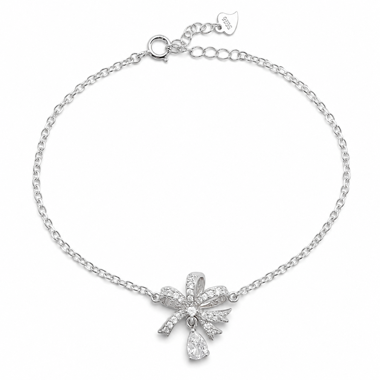 Pulsera Moño Zirconia