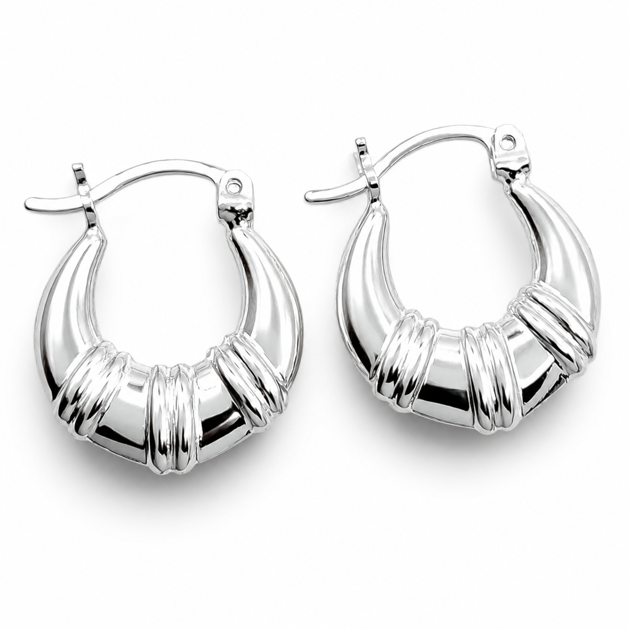 Arracada Canasta Plata Ley 925