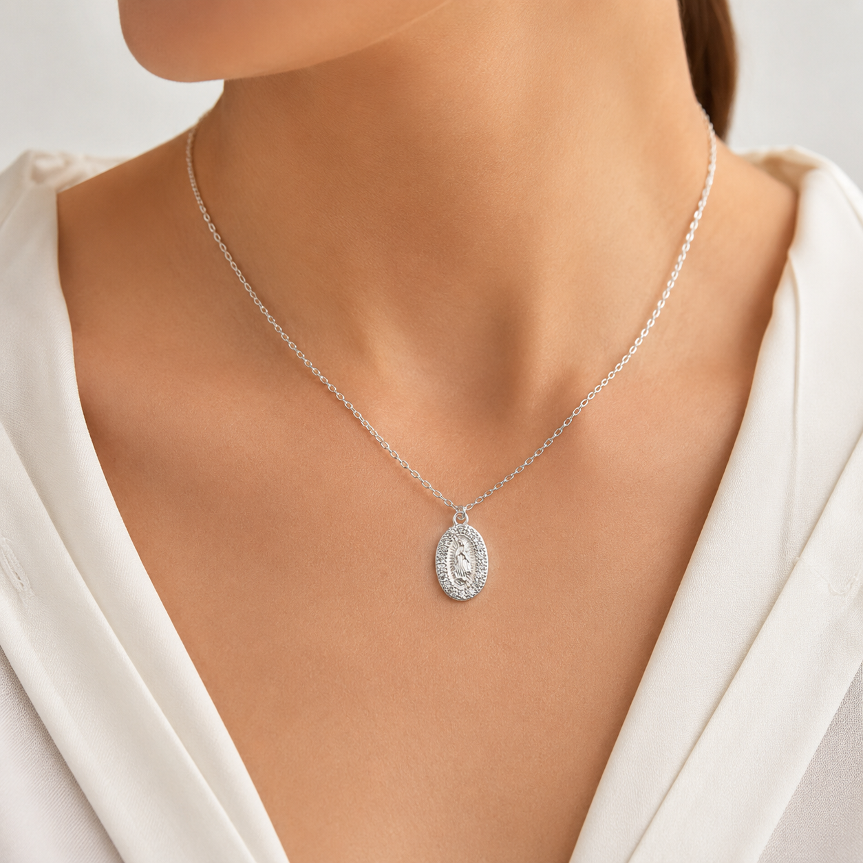 Collar Zirconia Virgen