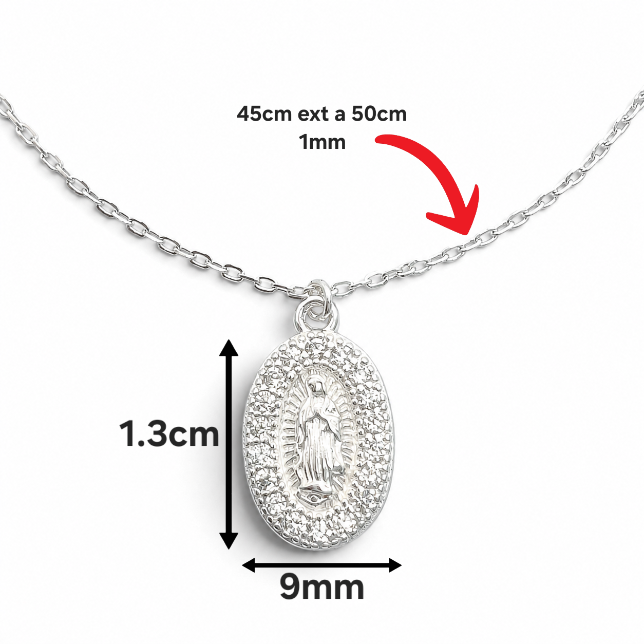 Collar Zirconia Virgen