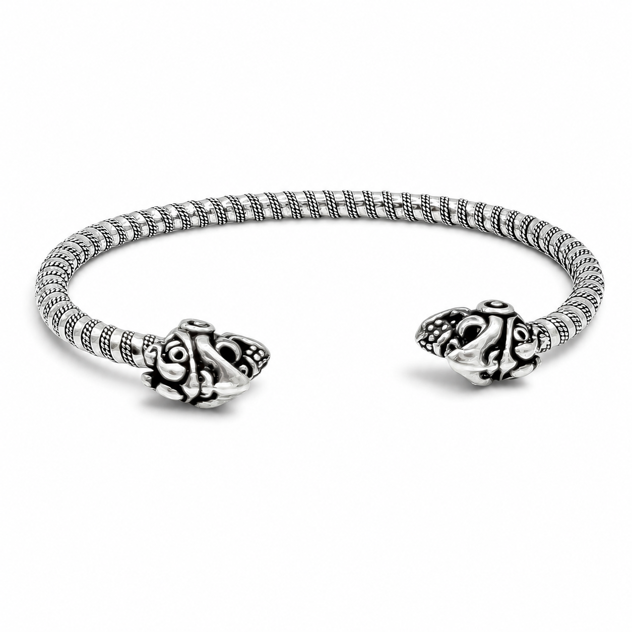 Brazalete Azteca Aguila Plata Ley 925