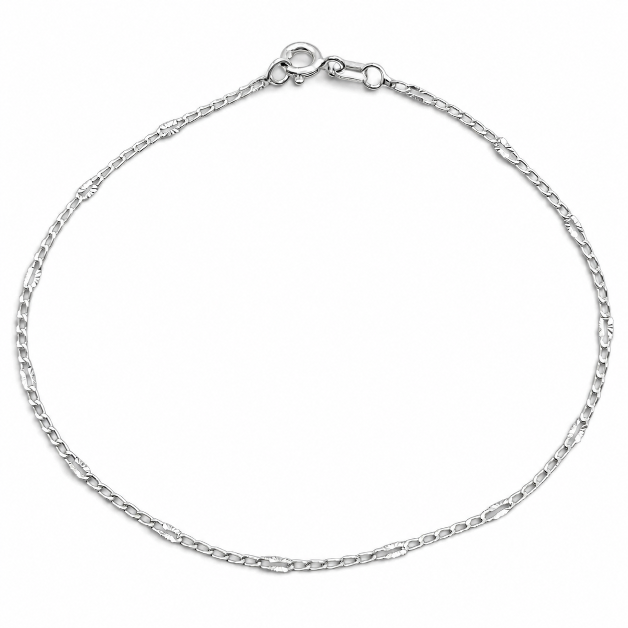 Pulsera Delgada Plata Ley 925