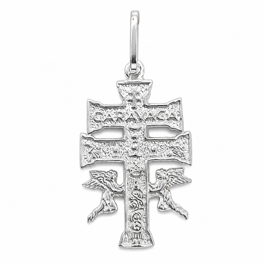 Dije Caravaca Blanca Plata Ley 925