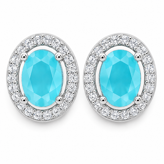 Arete Aqua Plata Ley 925