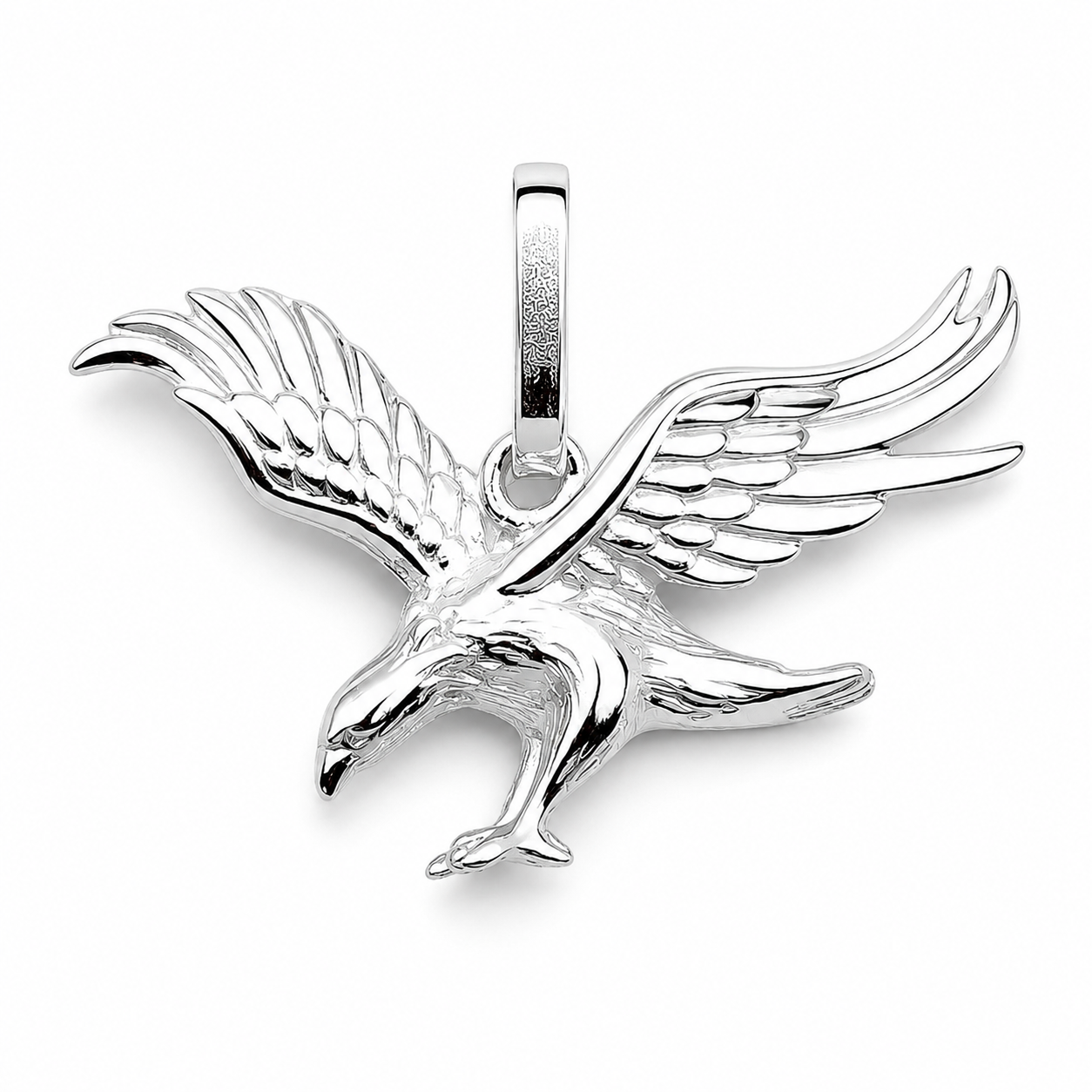 Dije Aguila Vuelo Plata Ley 925