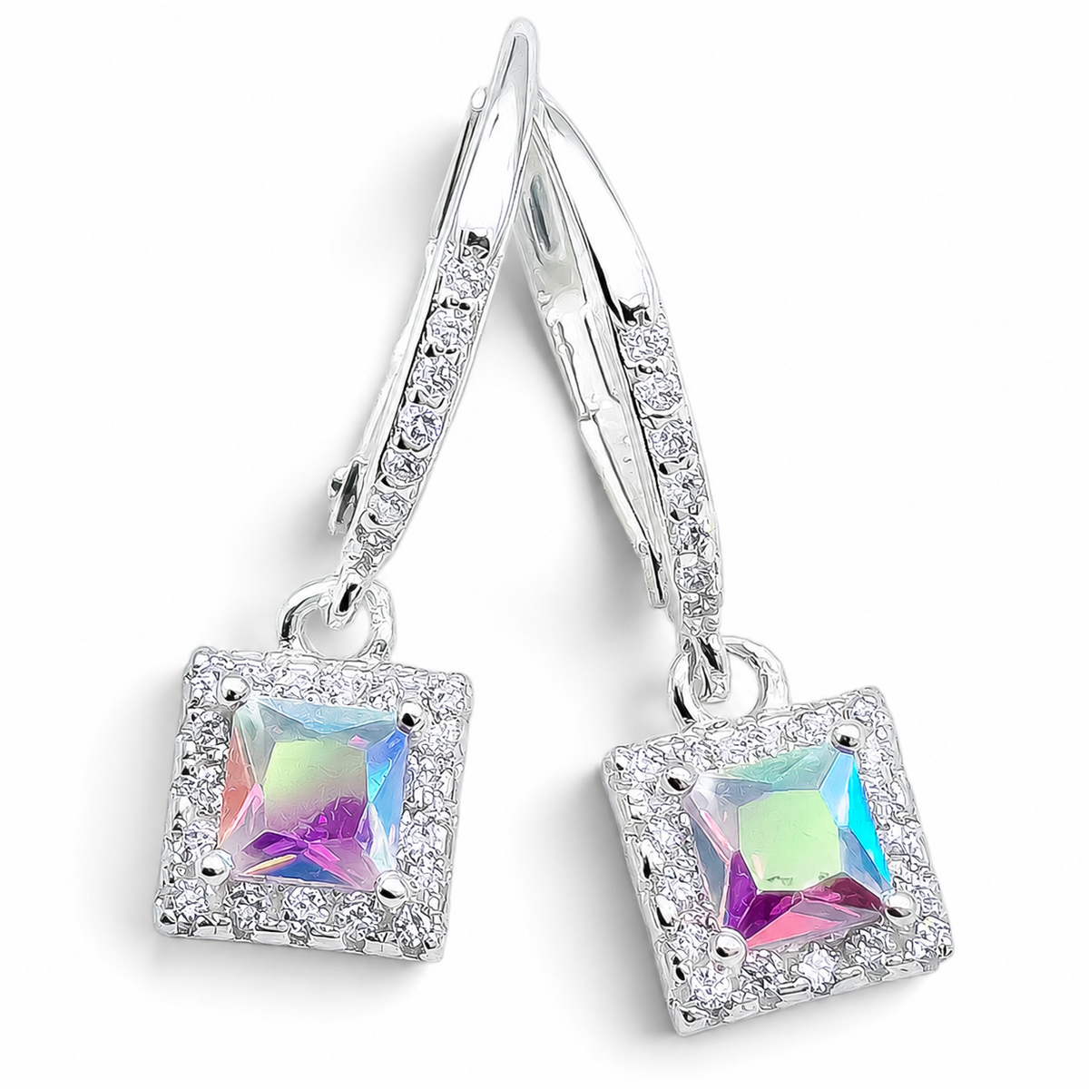 Set Cuadro Tornazol Plata Ley 925