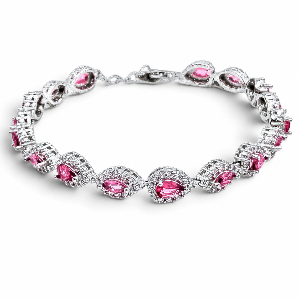 Pulsera Fiusha Plata Ley 925