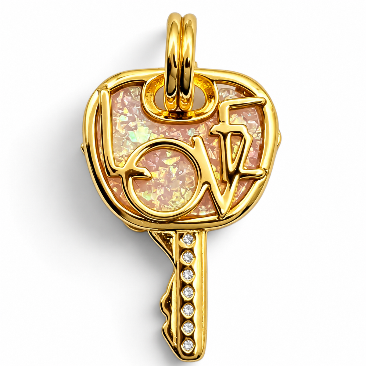 Charm Llave Plata Ley 925