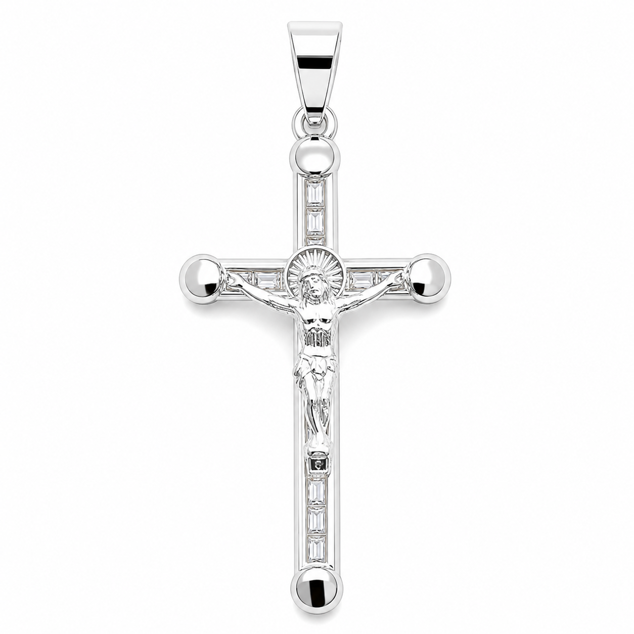 Dije Cristo Plata Ley 925