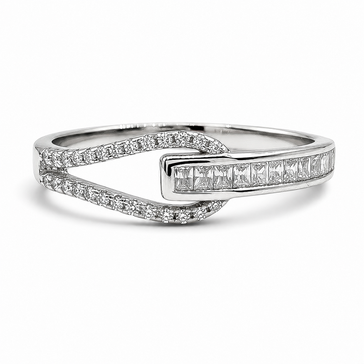 Anillo Zirconia Plata Ley 925