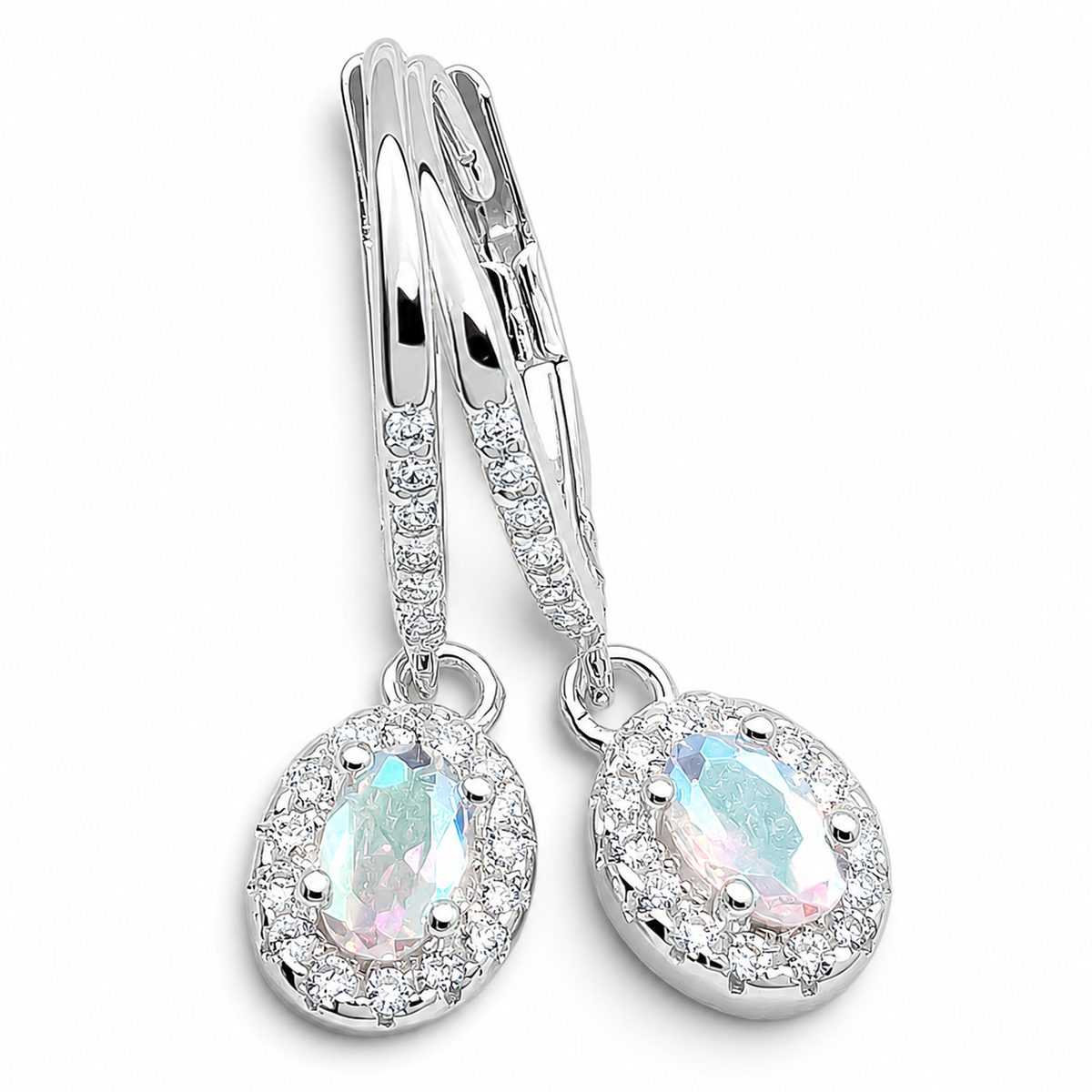 Set Zirconia Tornazol Plata Ley 925