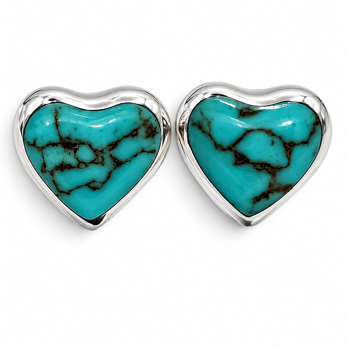 Arete Corazon Plata Ley 925