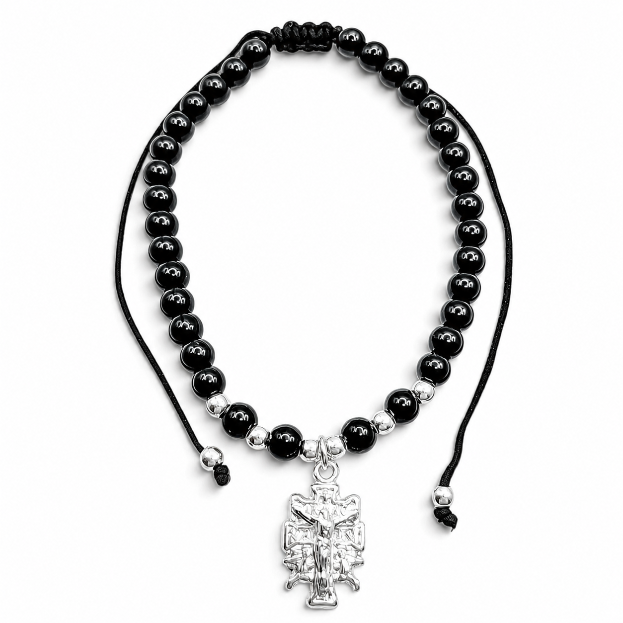 Pulsera Caravaca Plata Ley 925