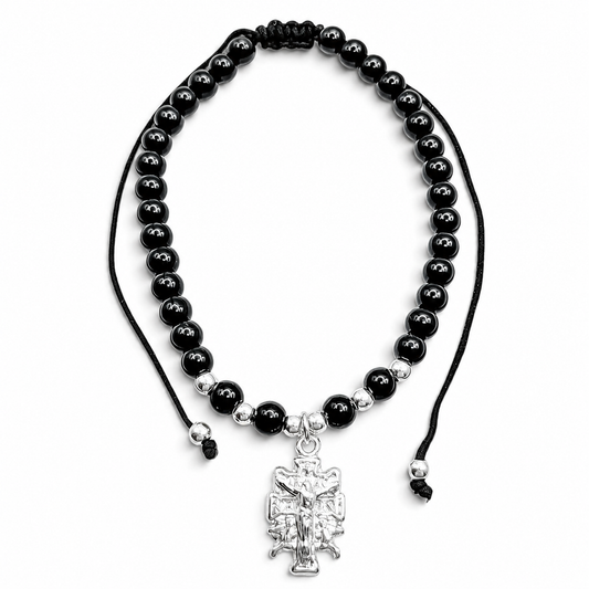 Pulsera Caravaca Plata Ley 925
