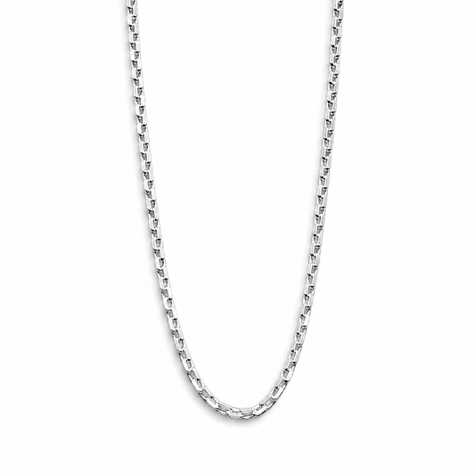 Cadena Ligera 1mm Plata Ley 925