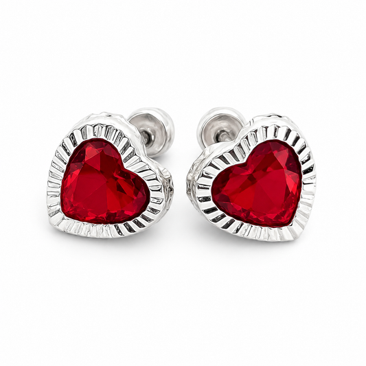 Broquel Corazon Rojo #6