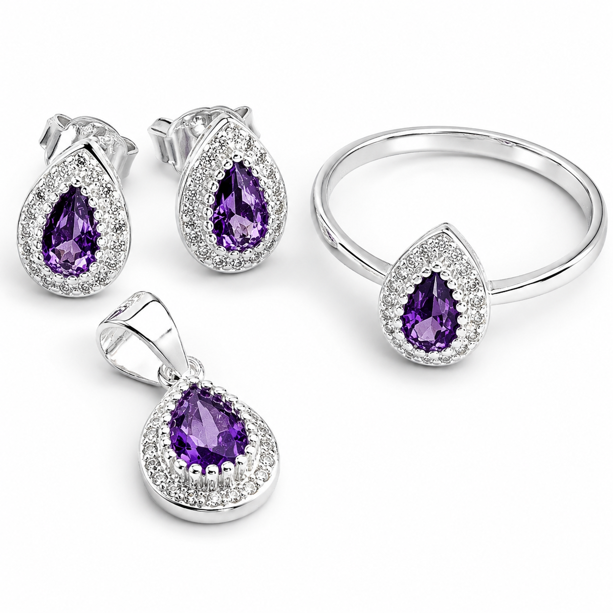 Set Zirconia Morada
