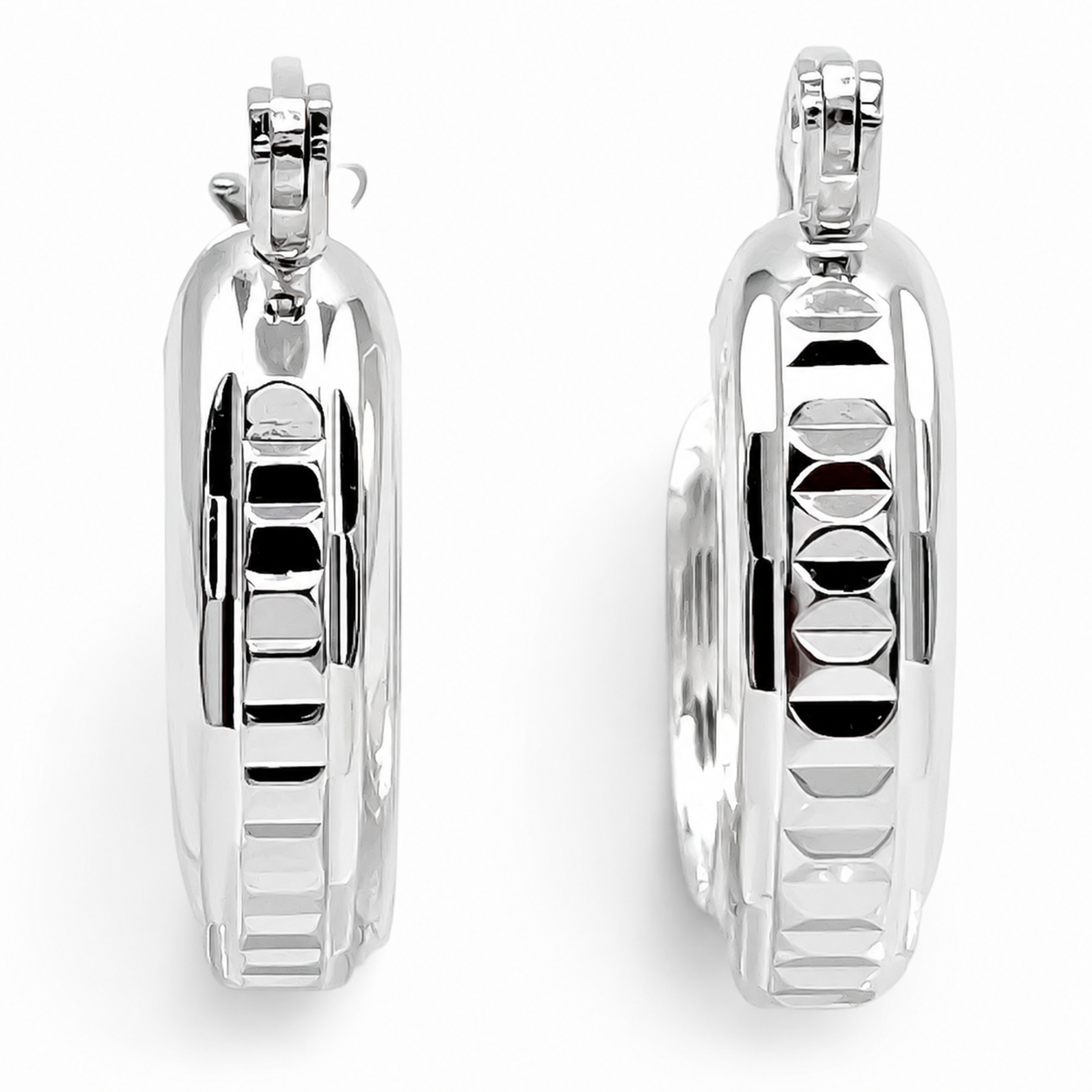 Arracada Chica Plata Ley 925