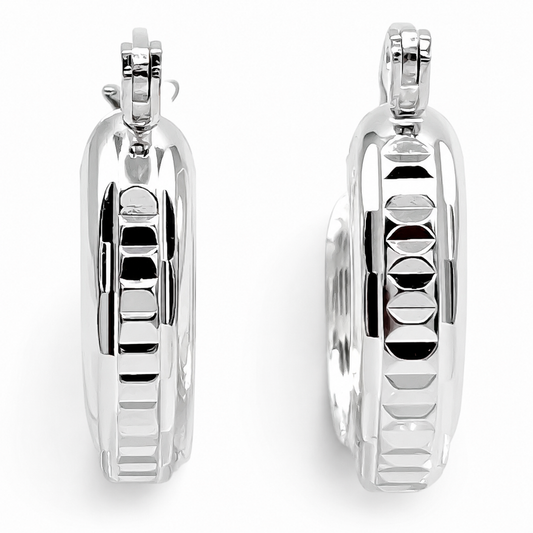 Arracada Chica Plata Ley 925