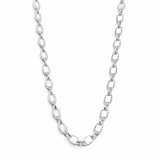 Cadena Diamantada 2mm Plata Ley 925