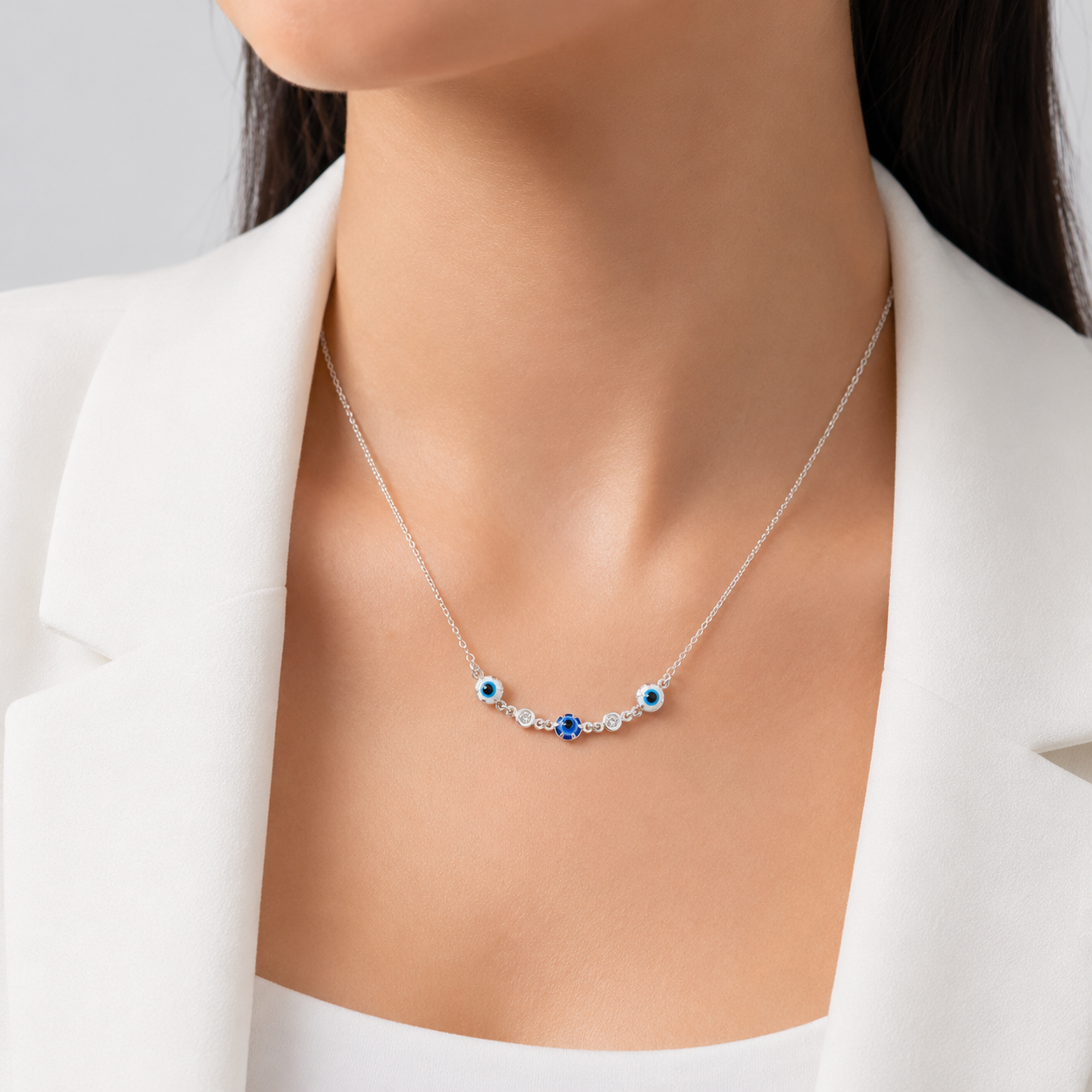 Collar Ojo Azul