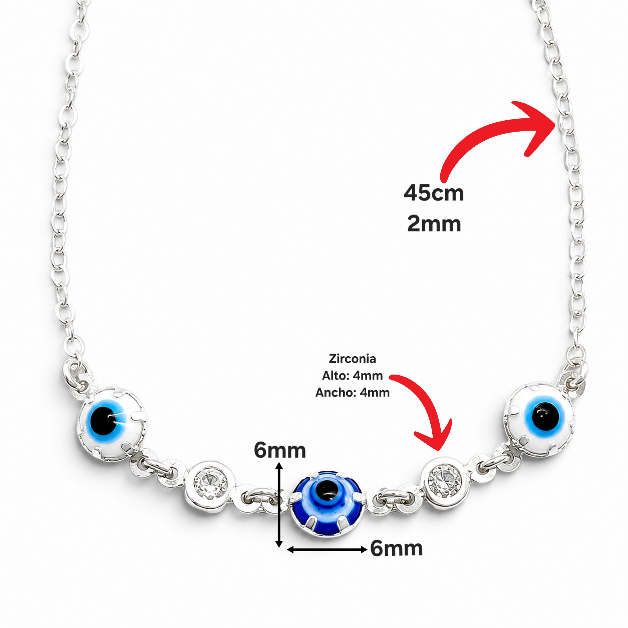 Collar Ojo Azul