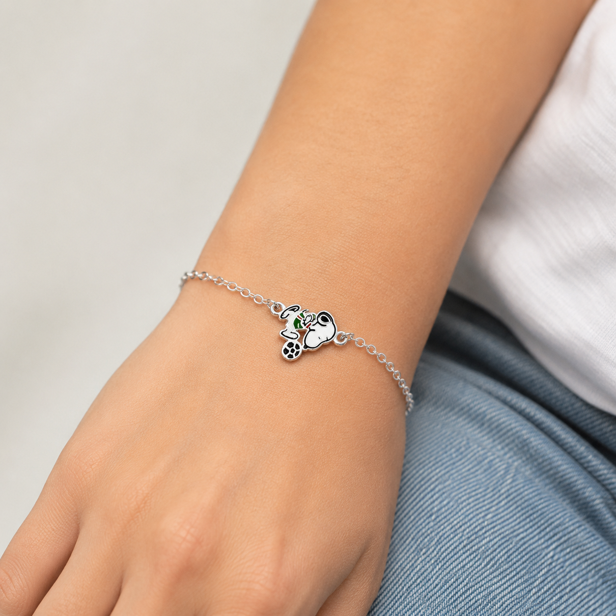 Pulsera Snoppy Futbol
