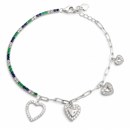 Pulsera Colores Corazon