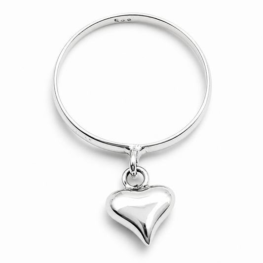 Anillo Corazoncito Plata Ley 925