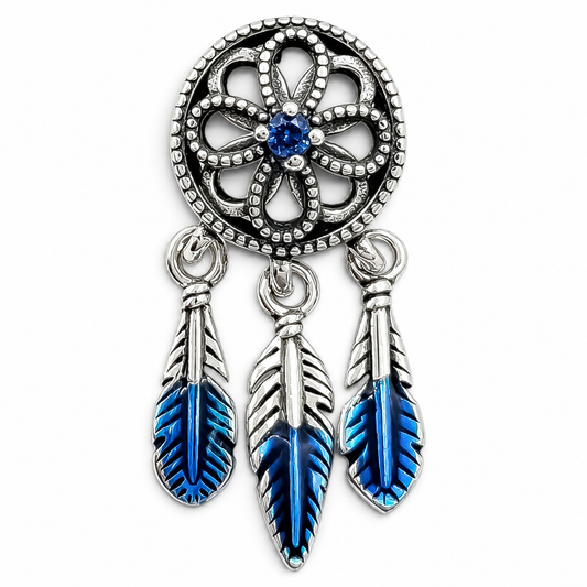 Charm Atrapa Sueños Plata Ley 925