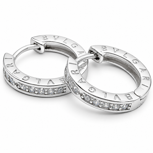 Arracada Bulga Plata Ley 925