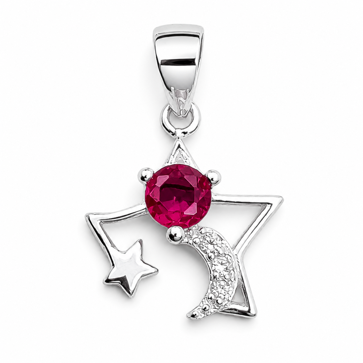 Dije Estrella Fiusha Plata Ley 925