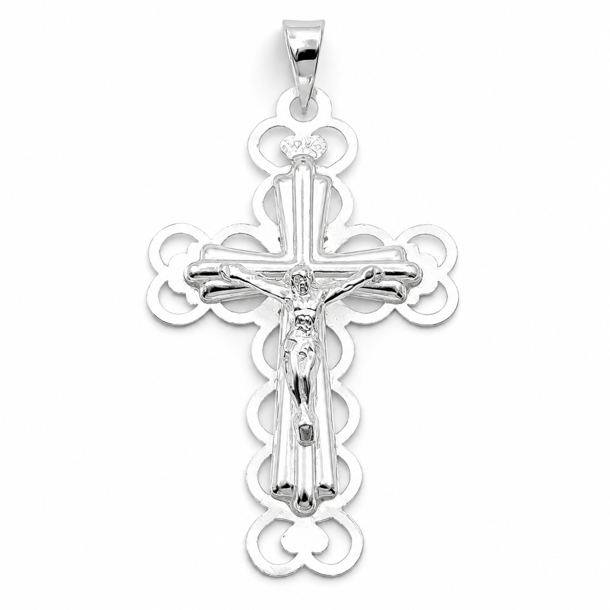 Dije Cristo Plata Ley 925