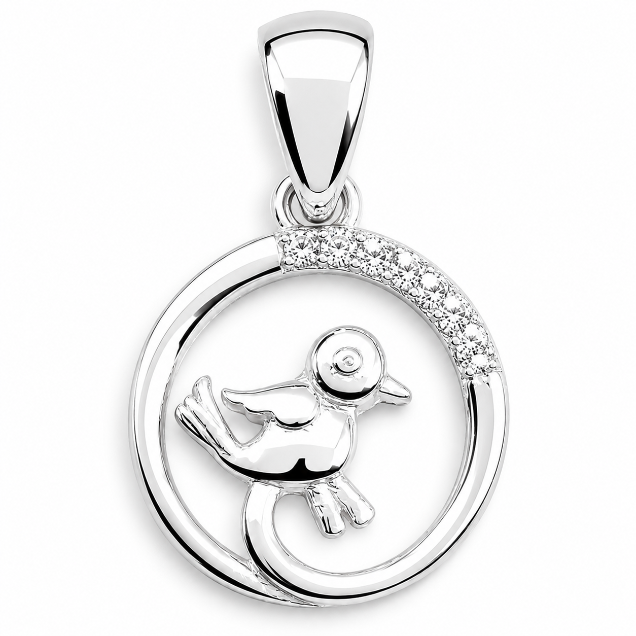 Dije Pajaro Plata Ley 925