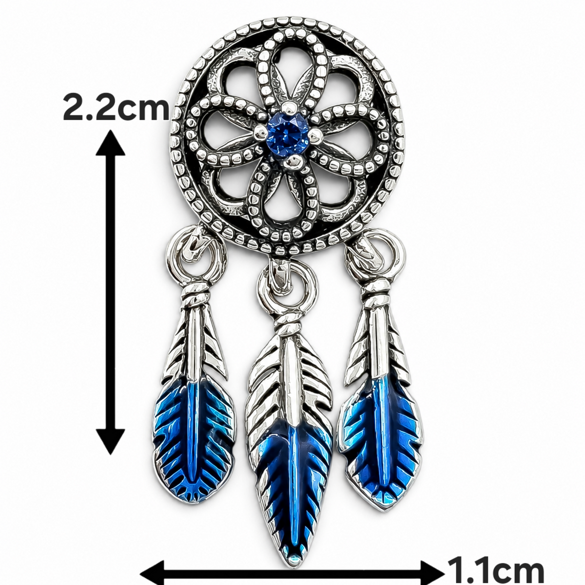 Charm Atrapa Sueños Plata Ley 925
