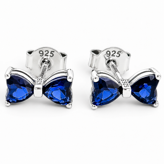 Arete Moño Azul