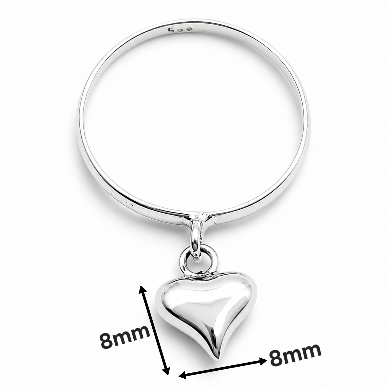 Anillo Corazoncito Plata Ley 925