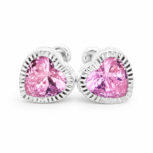 Broquel Corazon Rosa #7