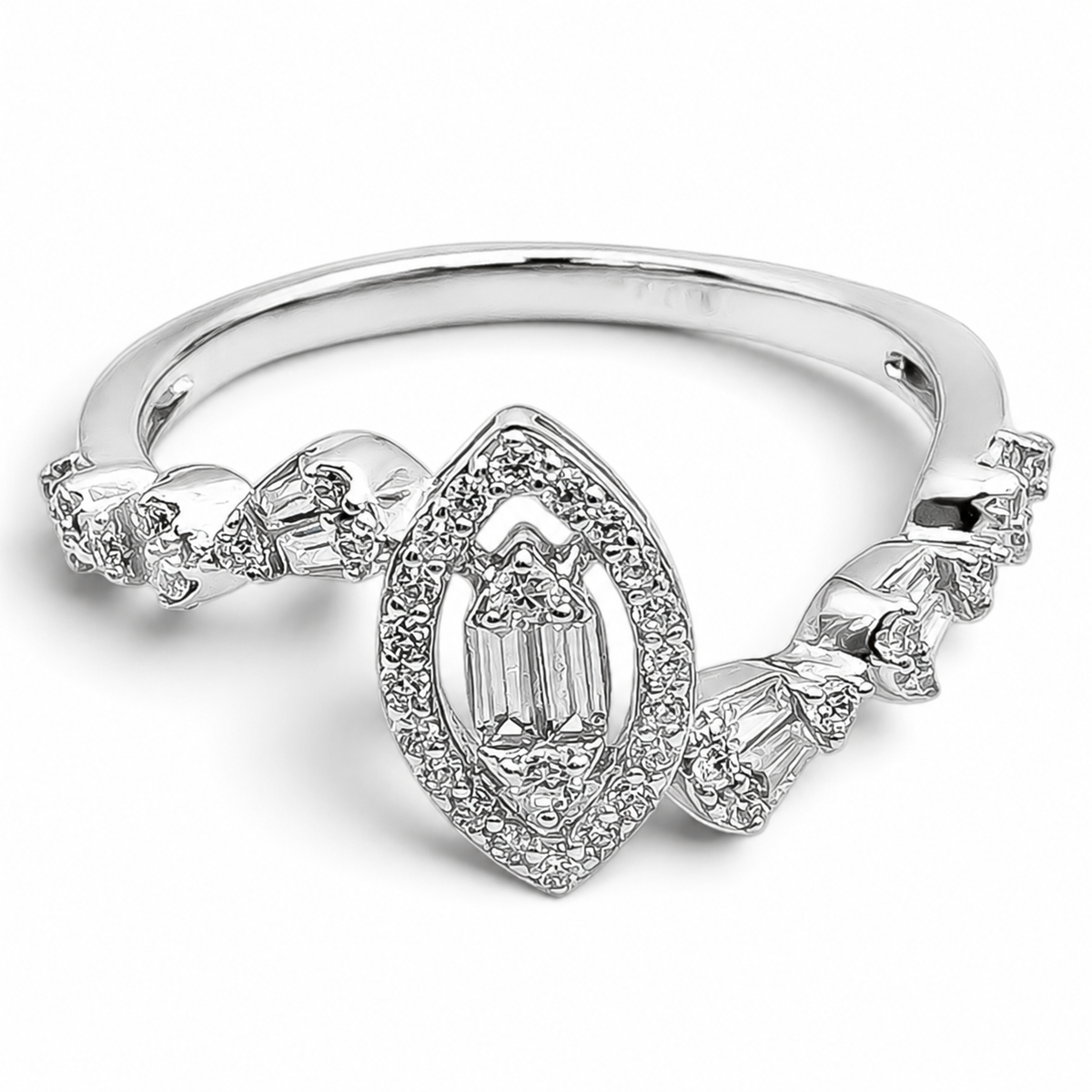 Anillo Zirconia Plata Ley 925