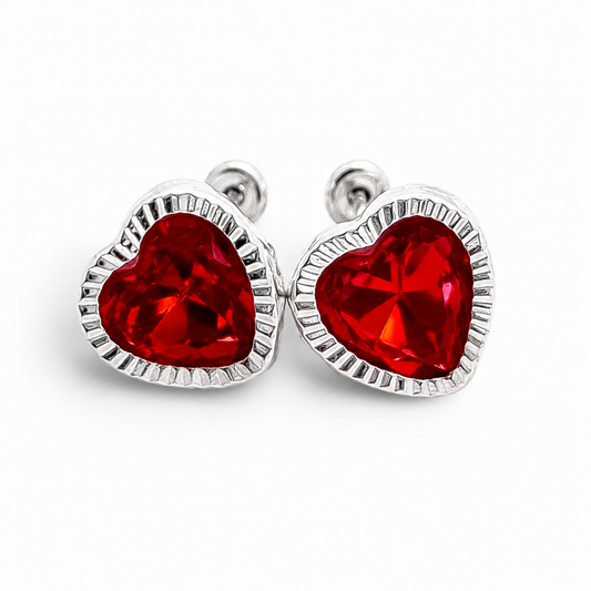 Broquel Corazon Rojo #7