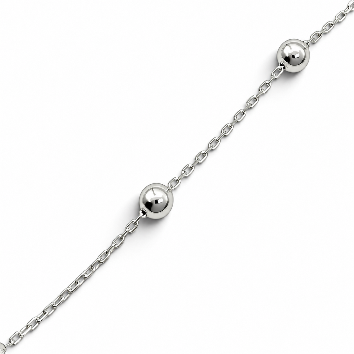 Pulsera Bolas Plata Ley 925