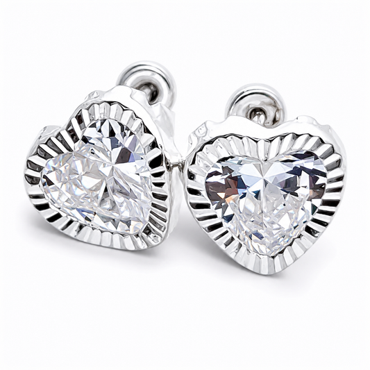 Broquel Corazon Blanco #6